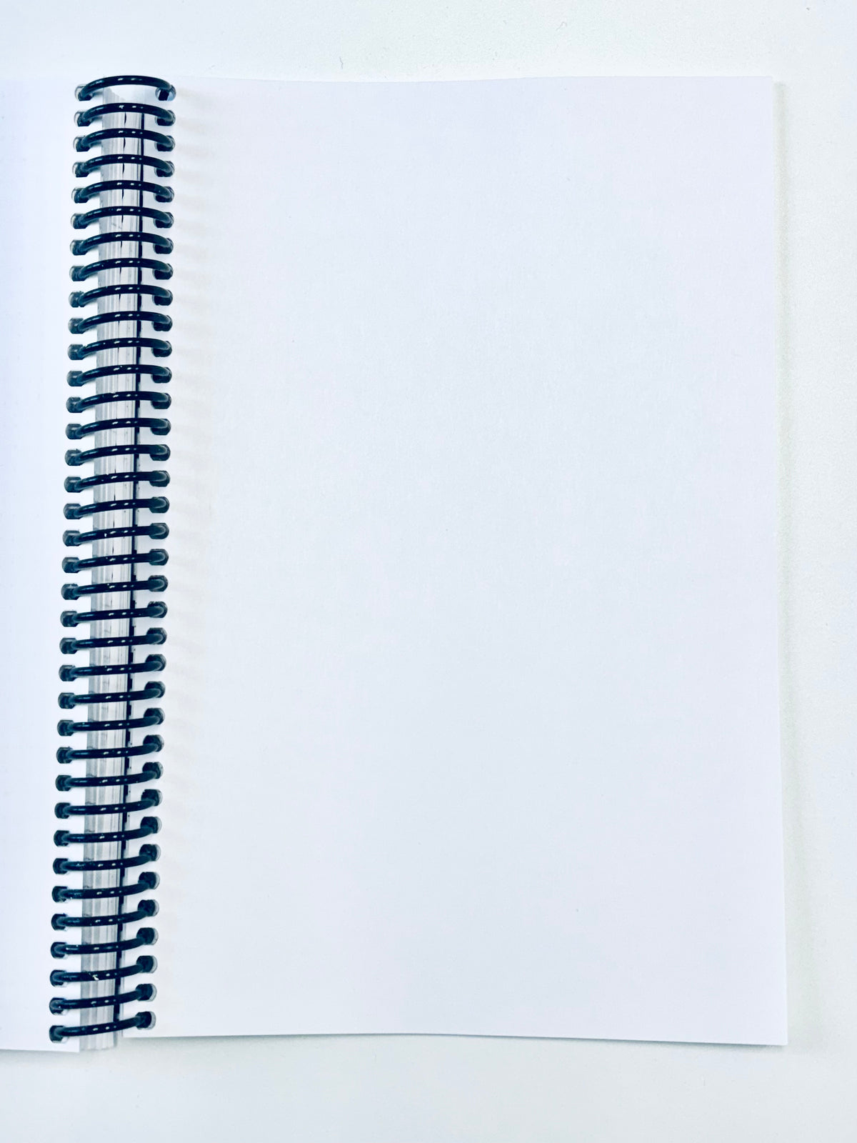 Blank Page Notebook with Watercolor Cover