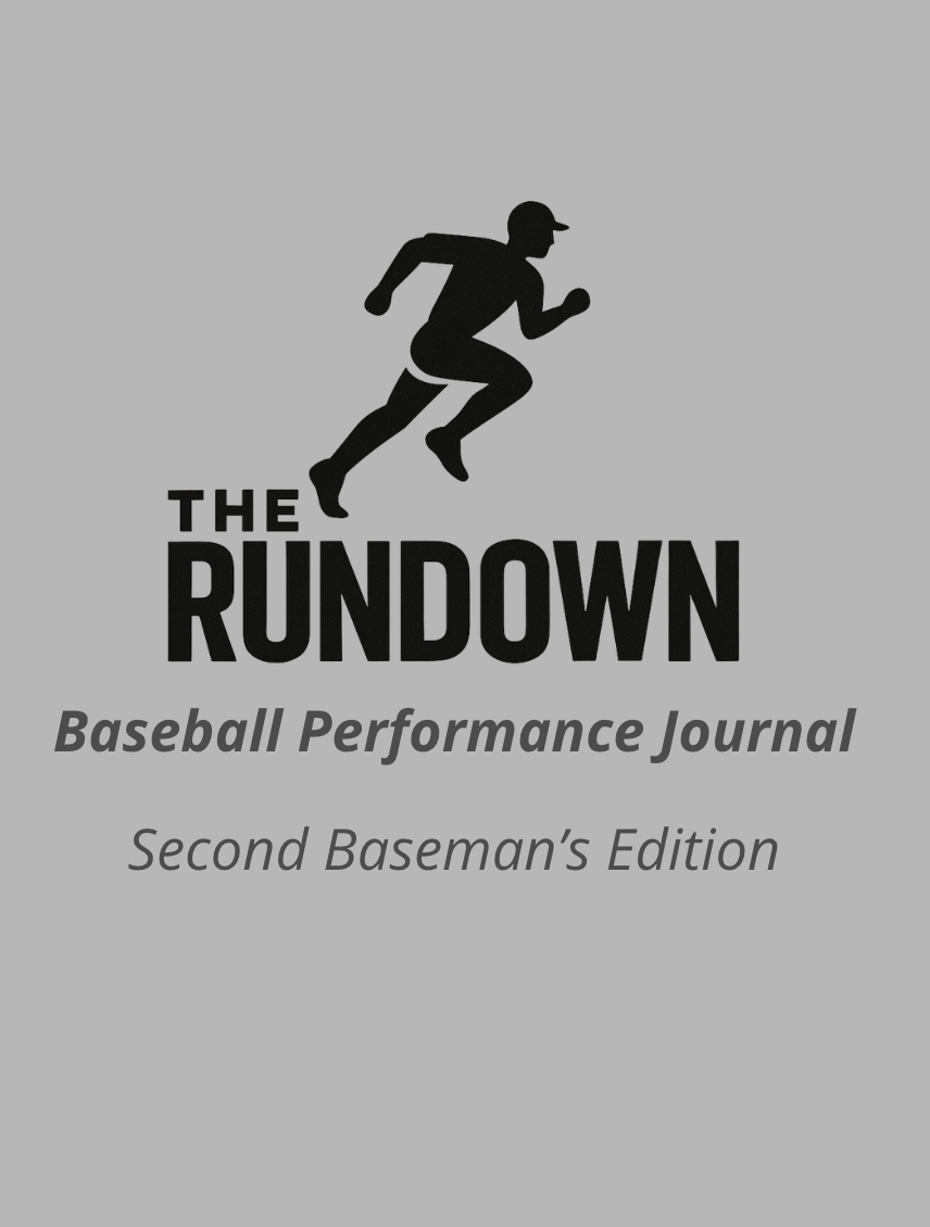 The Rundown: Baseball Performance Journal (Second Baseman's Edition)